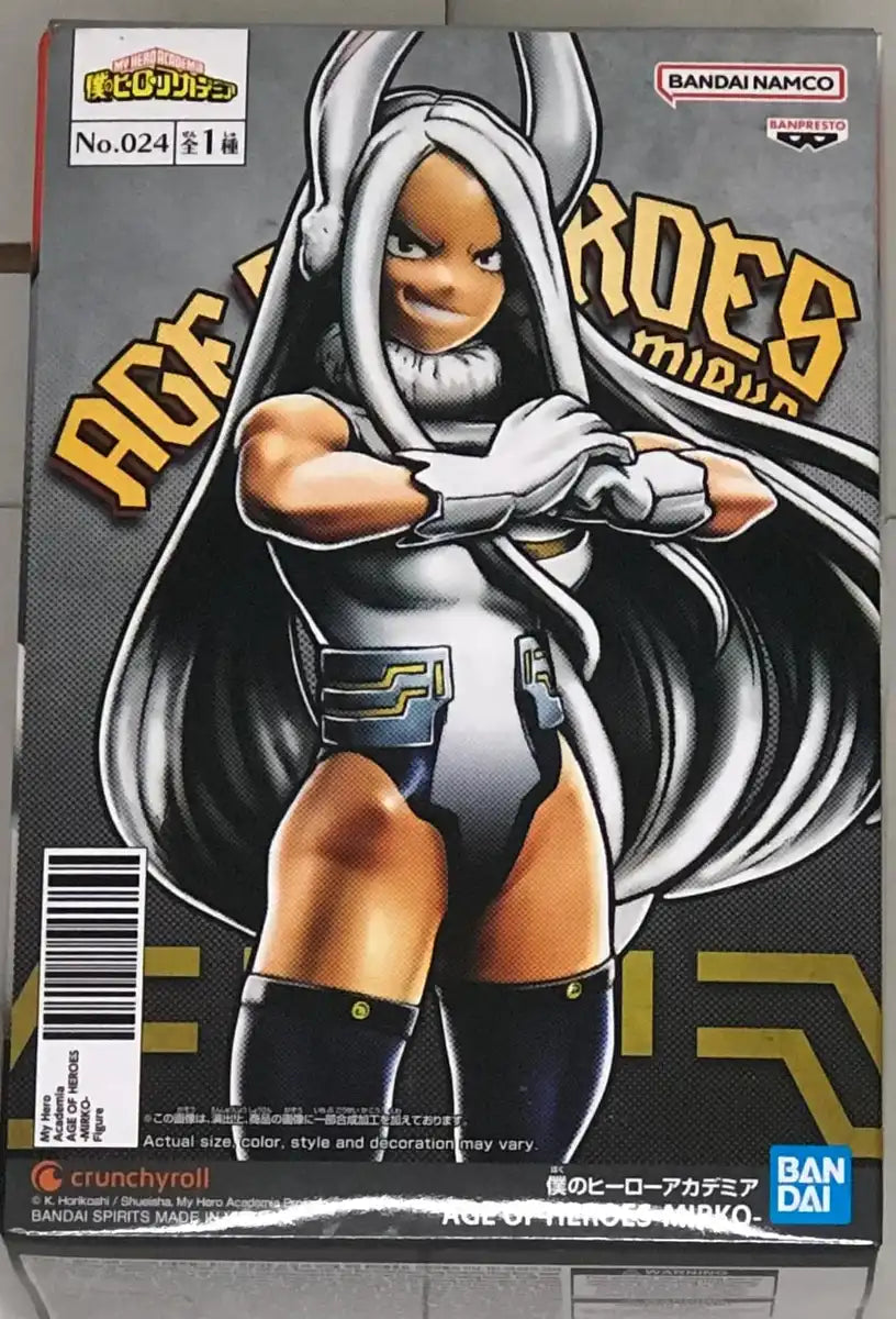 ま*ま様 AGE OF HEROES フィギュアセット バンプレスト 僕のヒーローアカデミア Age of Heroes ミルコ