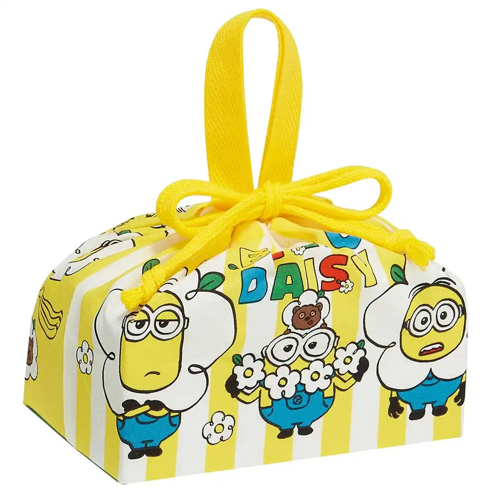 Skater Kids Lunch Box Bag with Gusset Minion 24 Made in Japan Boys Girls