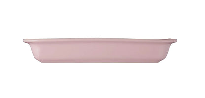 Assiette déjeuner bébé rose laiteux Le Creuset Château micro-ondes sûre pour filles