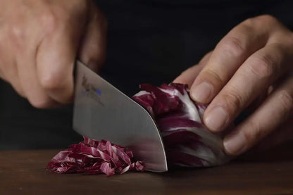 Shimomura Japan Murato Sharp Santoku Knife 145Mm Aus-10 Steel Dishwasher Safe Msp-103 Niigata Tsubamesanjo