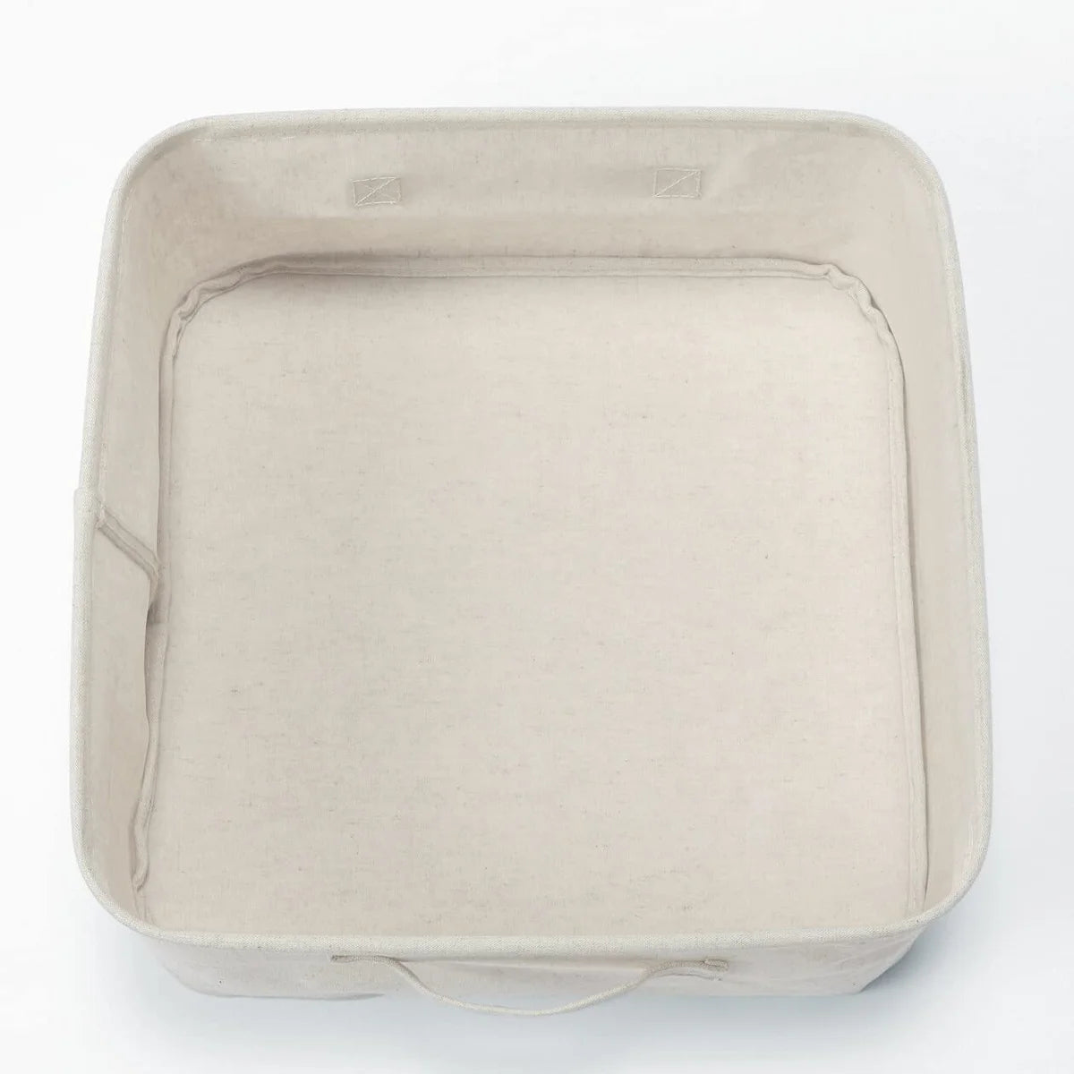 Muji Small Softbox 35x35x16cm Polyester Linen Square Model 12403470