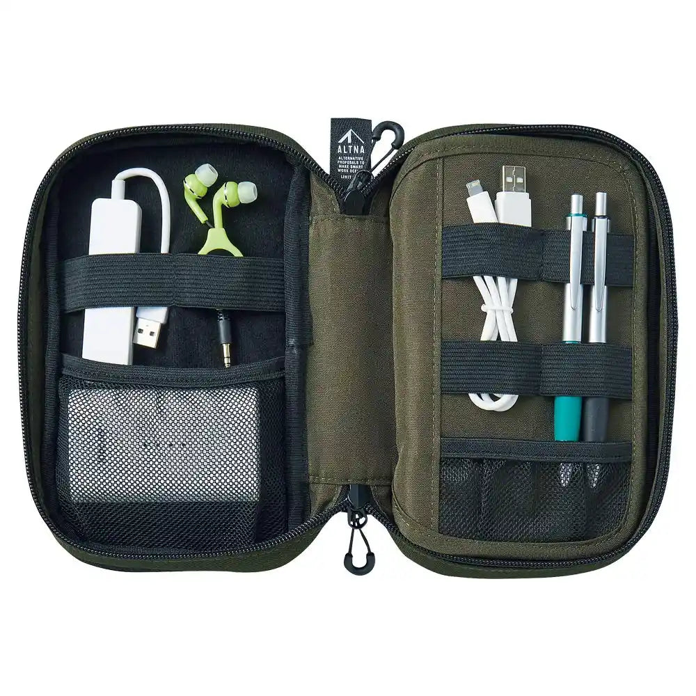 Lihit Lab Japan Cordura Tool Pouch Double Pen Pouch A7765-24 Black
