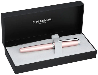 Platinum Fountain Pen M Medium Niprocion Dual-Use Rose Gold Luster PNS-8000 18-3 Regular Import