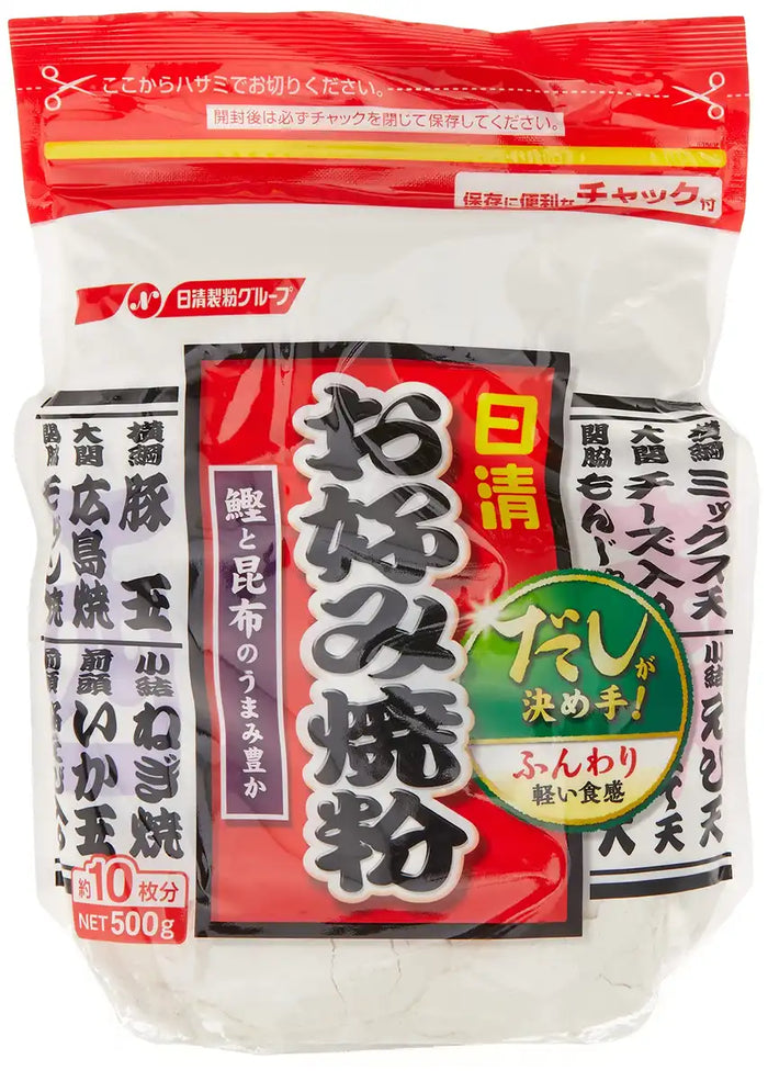 Nisshin Seifun Okonomiyaki Flour Mix 500G Premium Pancake Batter