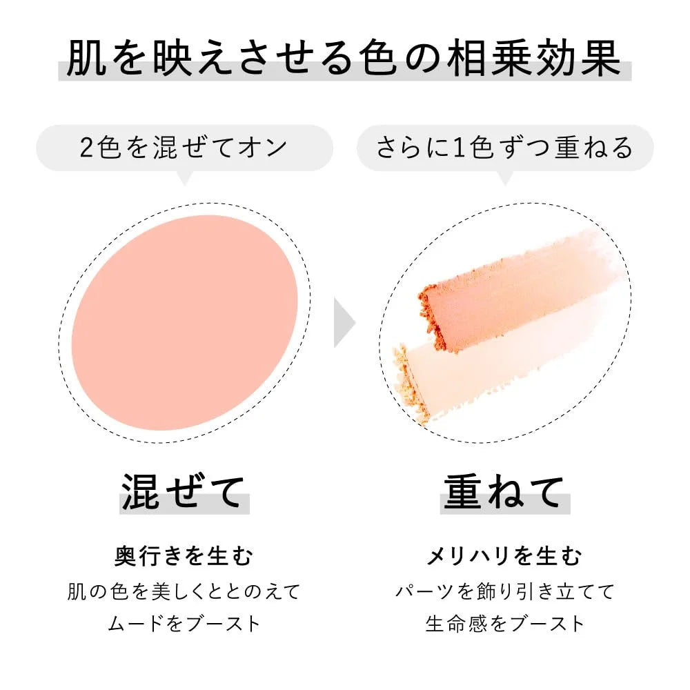 Kanebo Mood Boosting Blush 02 Cheek for Radiant Glow