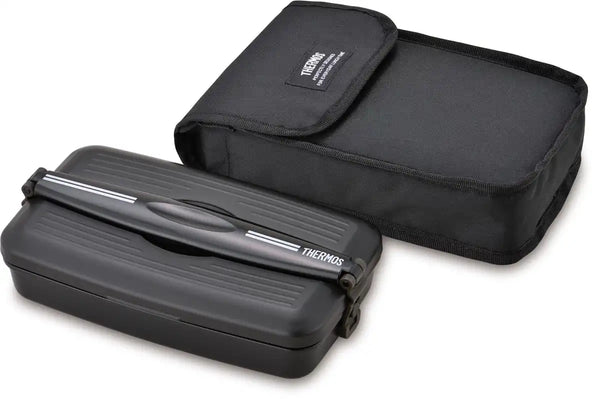 Thermos Fresh Deep Black 800Ml Lunch Box - Djb-806 Dpbk サーモス