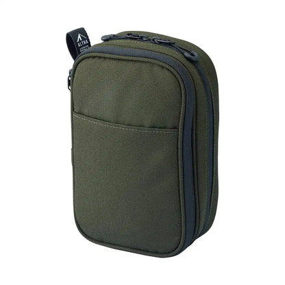 Lihit Lab Japan Cordura Tool Pouch Double Pen Pouch Olive A7765-22