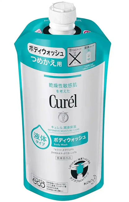 Kao Curel Body Wash Can Also Be Used For Babies [refill] 360ml - Japanese Body Wash - Refill Products
