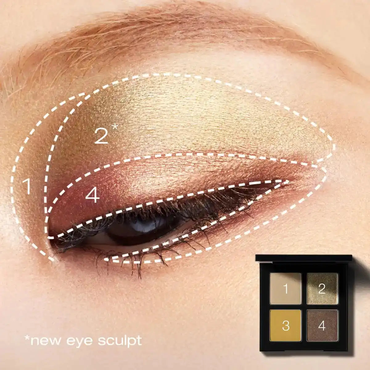 Shu Uemura Chromatics 5.6G Ice Sculpt Summer Matsuri Eyeshadow Palette Authentic