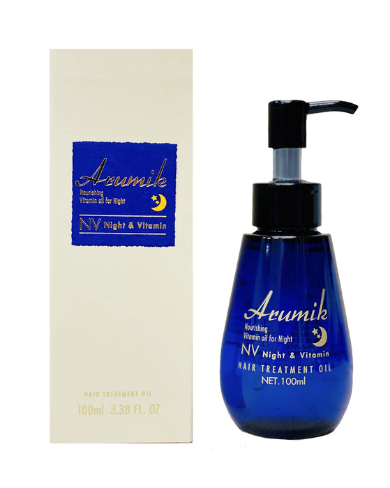 Abl Stay Free Almic 护发油夜用 + 维生素 100ml - 滋养护理