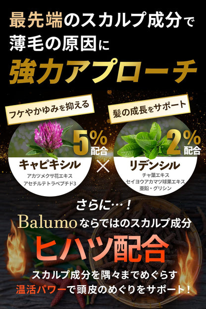 Balumo Hair Tonic for Scalp Care with Capixyl and Redensyl 60ml