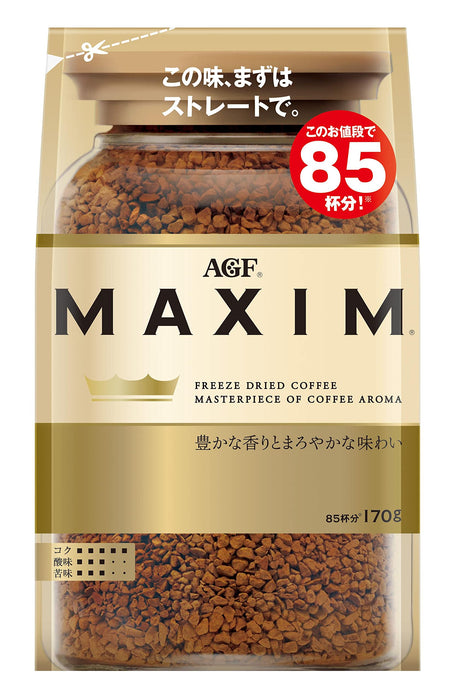 Agf Maxim Freeze Dried Instant Coffee 170g Premium Quality Beverage