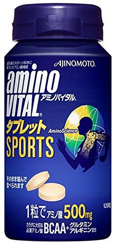Aminovital by Ajinomoto Amino Vital 120 Tablets Amino Acid Supplement
