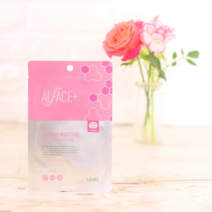 Alface Aqua Moisture Sheet Mask Diamond Moisture 5-Sheet Box - Mask For Dry & Sensitive Skin
