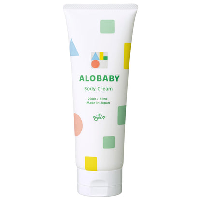 Alobaby Body Cream Fragrance-Free Moisturizing Organic Baby Skincare Japan