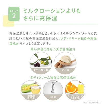 Alobaby Body Cream Fragrance-Free Moisturizing Organic Baby Skincare Japan