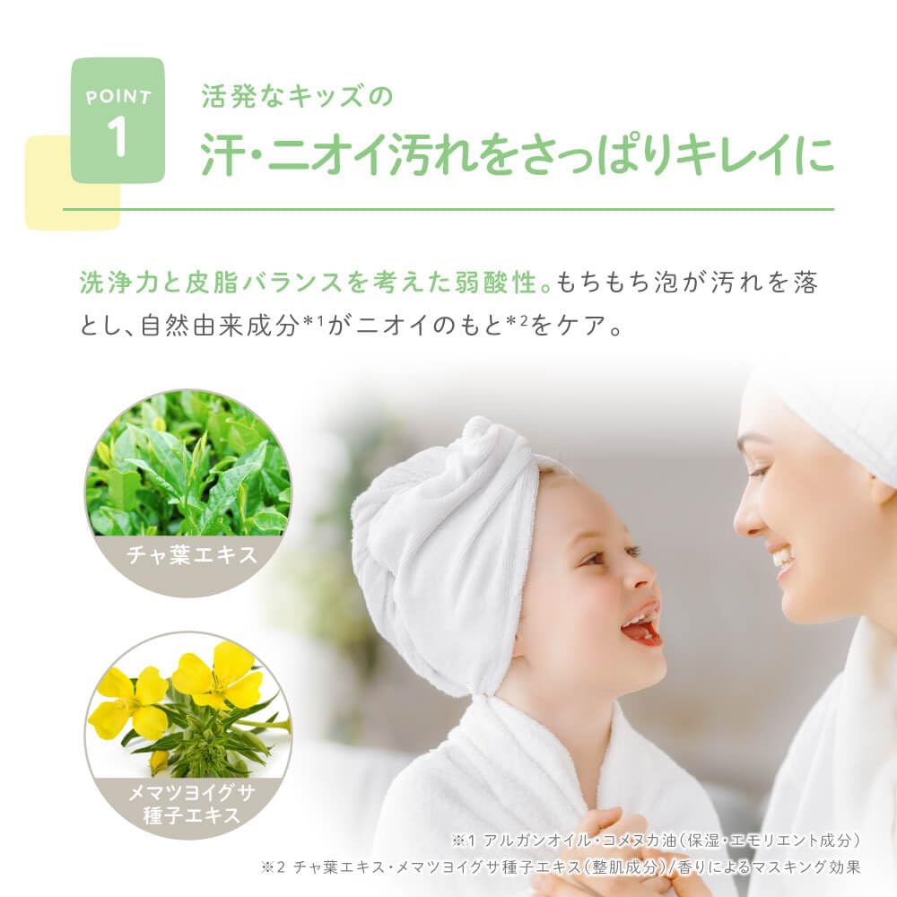 Alobaby ออร์แกนิค โฟมมิ่ง บอดี้ โซปสำหรับเด็ก คลีนเซอร์สำหรับเด็ก ปราศจากสารปรุงแต่ง