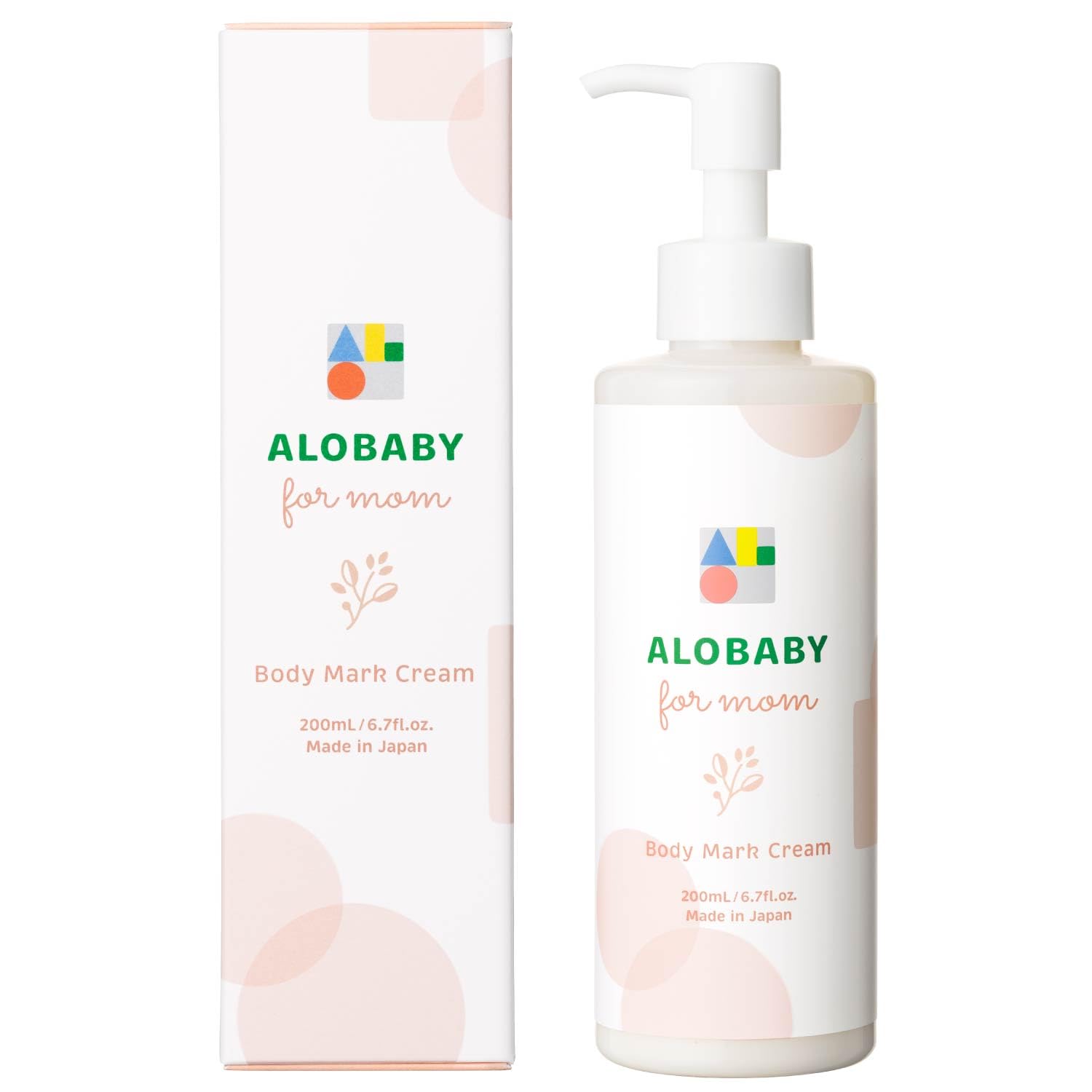 Alobaby For Mum Body Mark Cream 200ml Organic Additive-Free Moisturizer