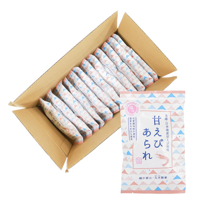 Marumai Confectionery Amaebi Arare 甜蝦仙貝 10 包