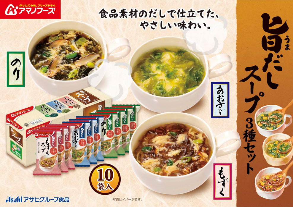 Amano Foods 冻干海藻汤什锦装 10 份