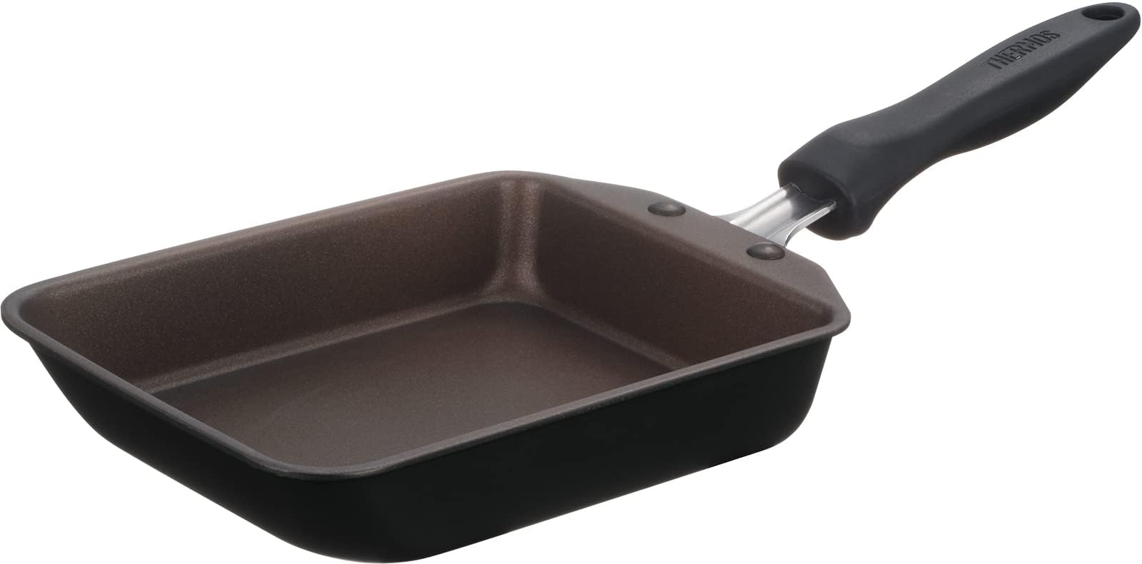 Thermos 13Cm Smoke Black Durable Series Egg Frying Pan IH Compatible