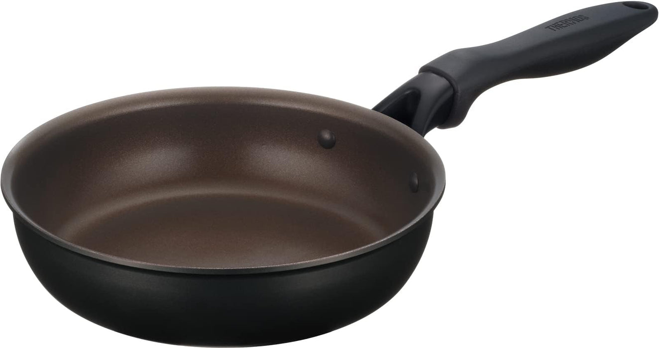 Thermos Durable Series 20cm Smoke Black Frying Pan IH Compatible - Amazon Exclusive