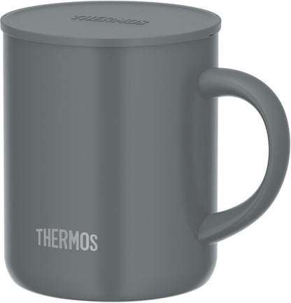 Thermos Dark Gray Vacuum Insulated Mug with Lid 350ml - JDG-352C