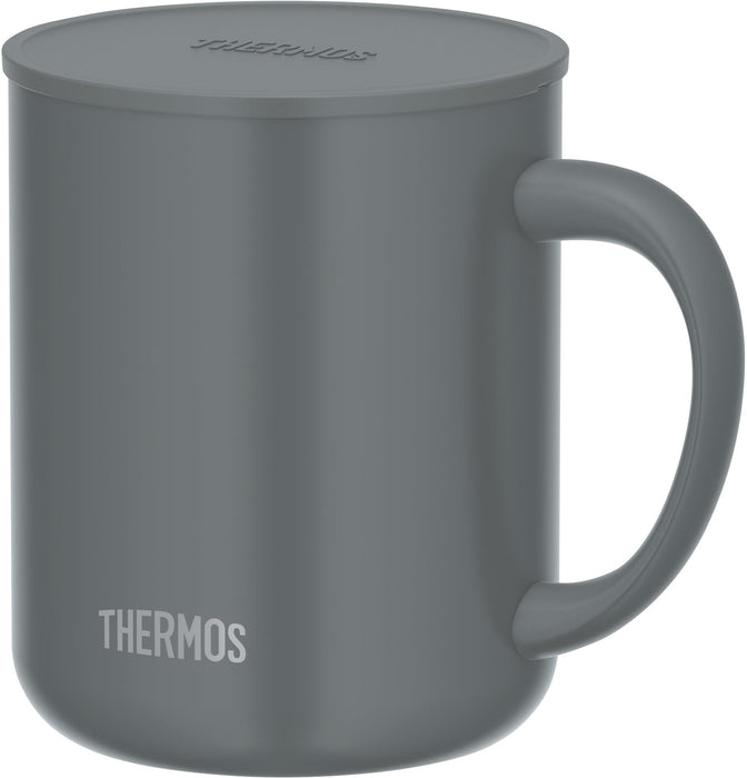 Thermos 450ml 深灰色含蓋真空保溫杯 - JDG-452C DGY