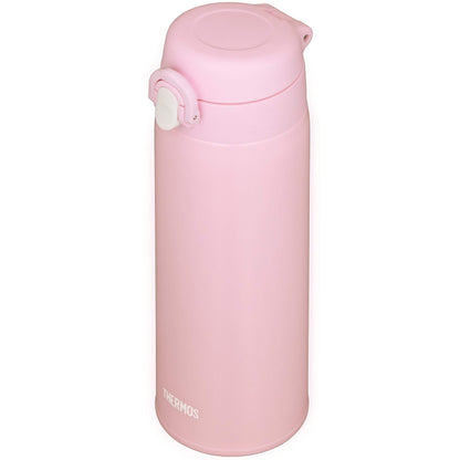 Thermos 500ml Vacuum Insulated Water Bottle Dusty Pink Stainless Steel Ultra-Lightweight with Removable Spout Jof-500 DTP