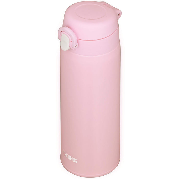 Thermos 500ml 真空保温水瓶 淡粉色 不锈钢 超轻 带可拆卸壶嘴 Jof-500 DTP