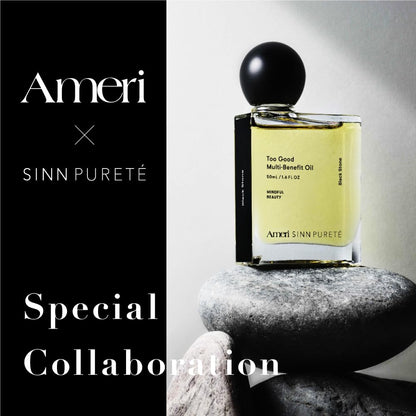 SINN PURETE Multi-Benefit Hair Oil Black Stone Moisturizing Plant-Based 100ml