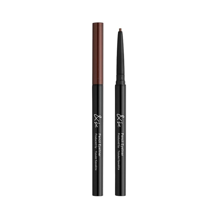 &Be Waterproof Smudge-Proof Pencil Eyeliner Highly Pigmented and Moisturizing