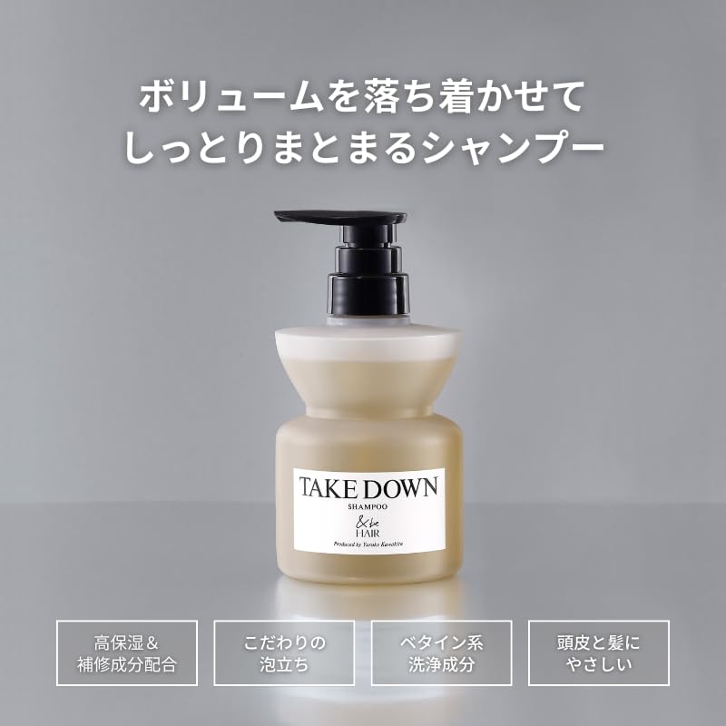 &Be Takedown Hair Care Shampoo for Volume Boost