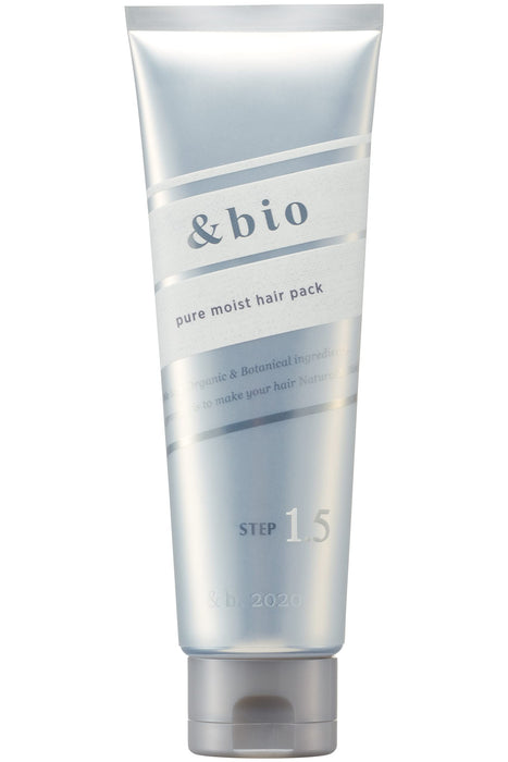 &amp;bio Pure Moist Hair Pack - 保濕生物美容，打造柔軟蓬鬆的髮質 130G