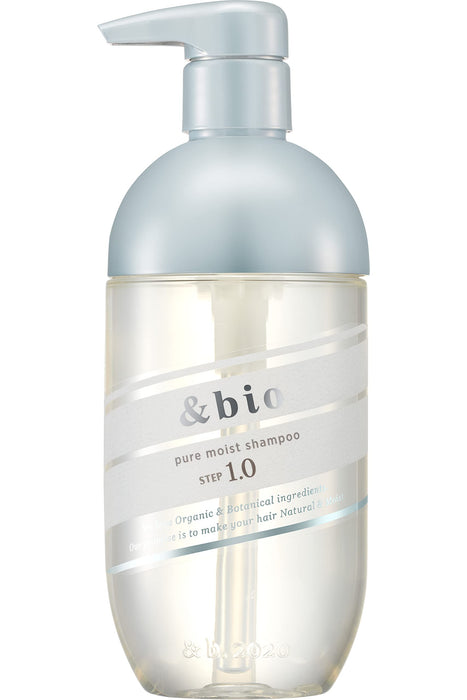 &bio Pure Moist Shampoo 440ml - Ultimate Moisturizing for Soft Fluffy Hair