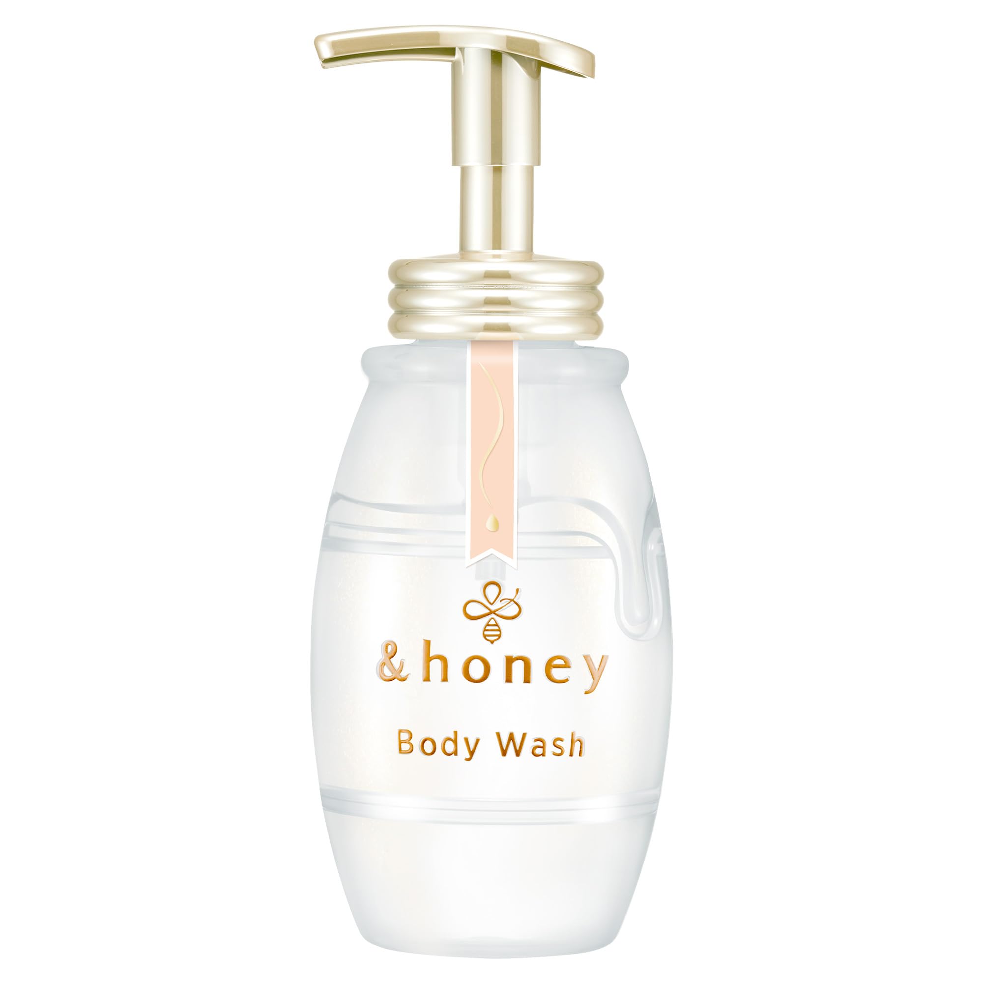 &honey Mellow Airy Foaming Body Wash White Tea Honey 500ml