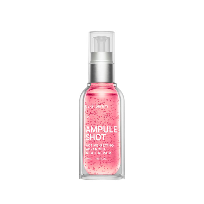 Ampoule Shot Active Retino 高级夜间修复精华，打造年轻肌肤