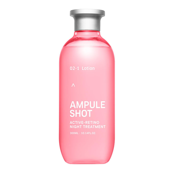 Ampoule Shot 活性視網膜夜間護理乳液，讓肌膚光滑