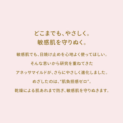 Anessa Perfect UV Mild Milk SPF50 PA++++ 60ml Sun Serum for Sensitive Skin