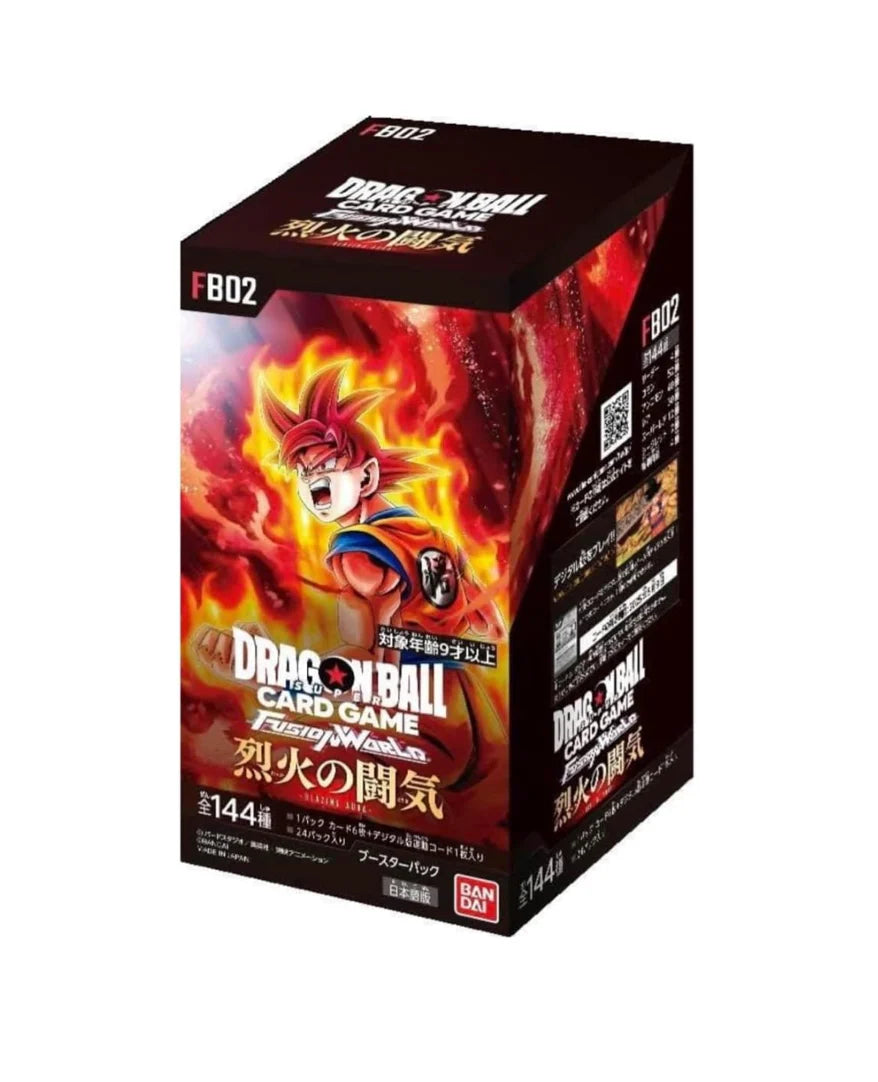 Dragon Ball Super Fusion World; Blazing Aura (FB02) Booster Box Dragon Ball Super Fusion World; Blazing Aura (FB02) Booster Box