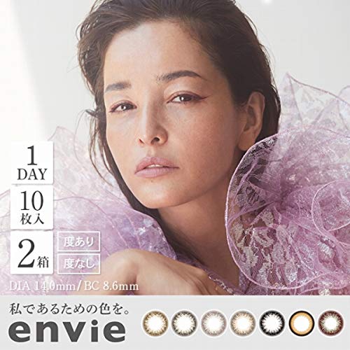 Ambi Envie 1Day Champagne Gray -1.25 10 Pieces 2 Boxes - Made In Japan