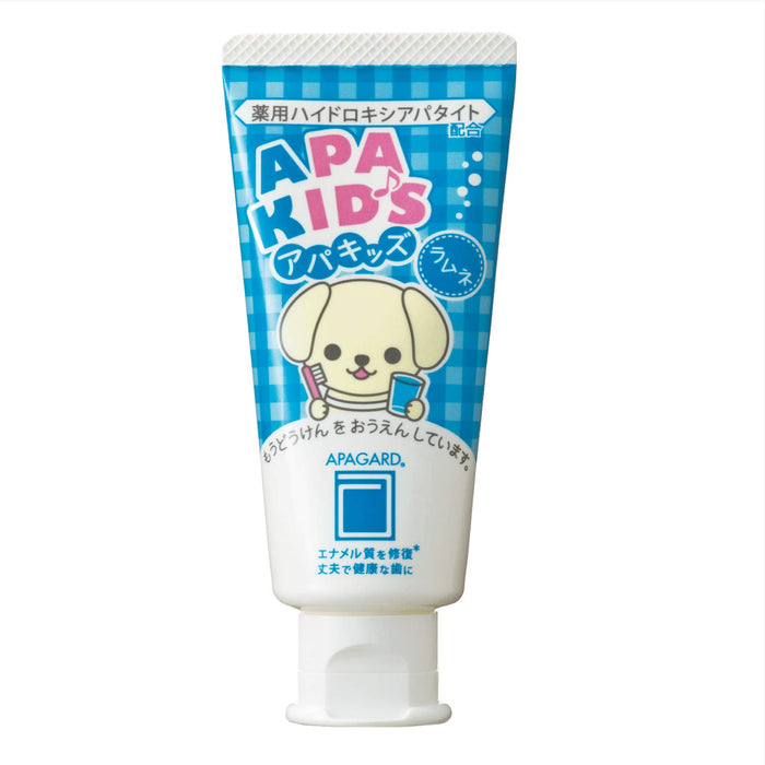 Apagard Apakids Children's Toothpaste 60G Ramune Flavor Cavity Prevention