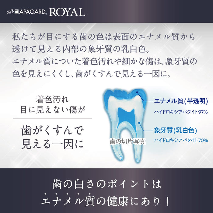 Apagard Royal Toothpaste 40G - Advanced Whitening Enamel Care