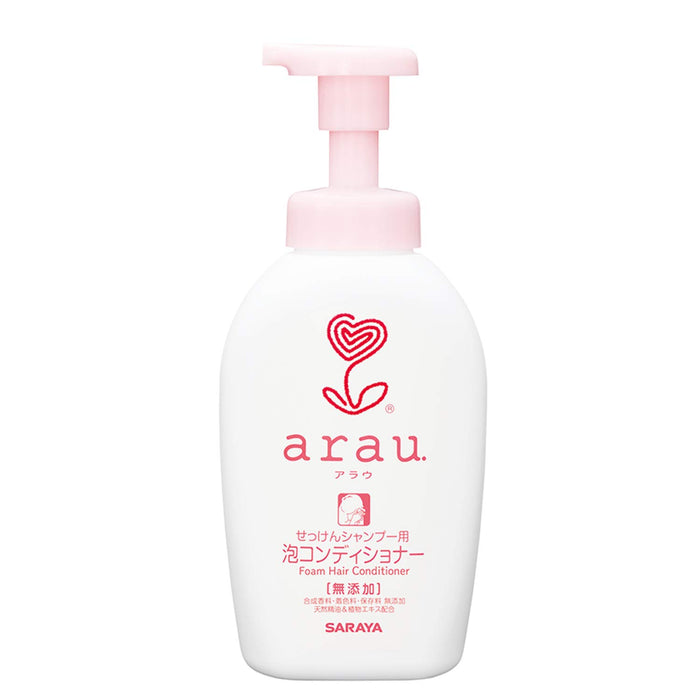 Arau. Natural Foam Conditioner 500ml - Gentle Hydration for All Hair Types