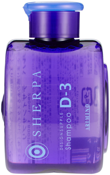 Arimino Sherpa D-3 Shampoo 280Ml Deep Cleansing Supplement