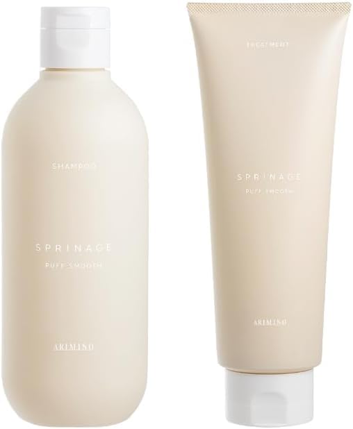 Arimino Sprinage Puff Smooth Shampoo 280Ml for Silky Hair Care