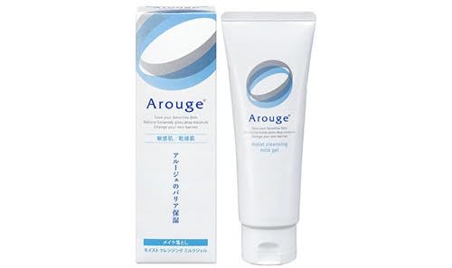 Arouge 保湿洁面乳凝胶 100G，适合敏感肌肤护​​理。