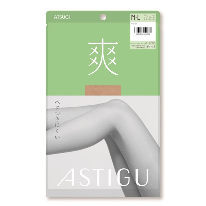 Atsugi Astigu Non Sticky Stocking Sou AP6006 - Comfortable Sheer Tights