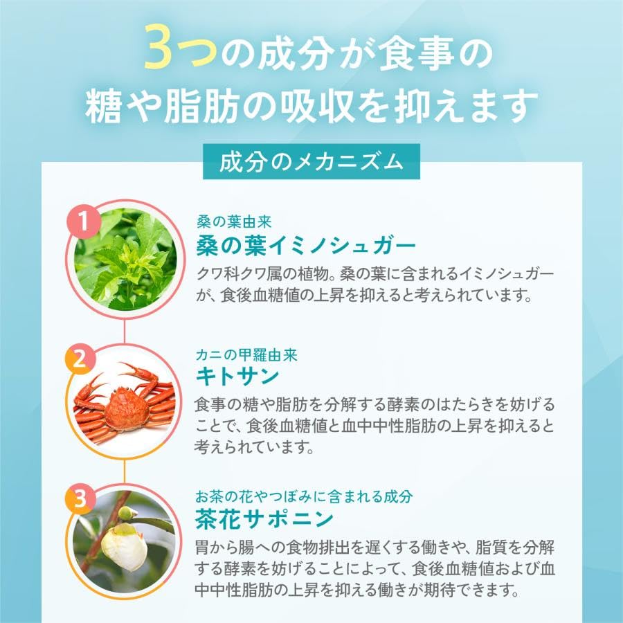 Attenir Calorie Shape Supplement 30-Day Supply 90 Tablets Diet Support