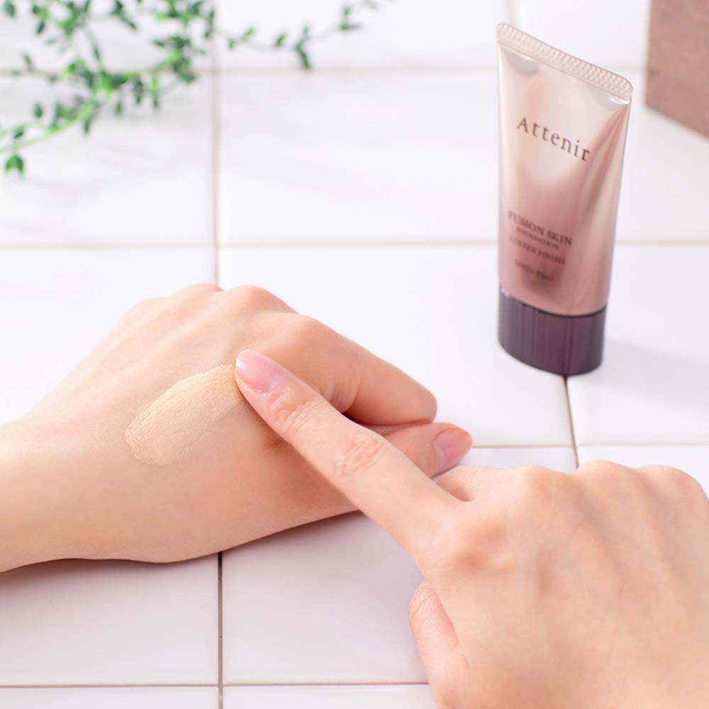 Attenir Fusion Skin Foundation 72 Beige Ocher 25G Fragrance Free Finish